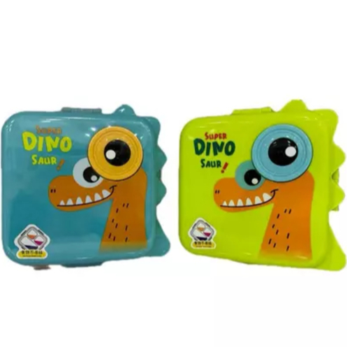 Kit Marmita Com Colher e Mini Pote Super Dino HU71893.