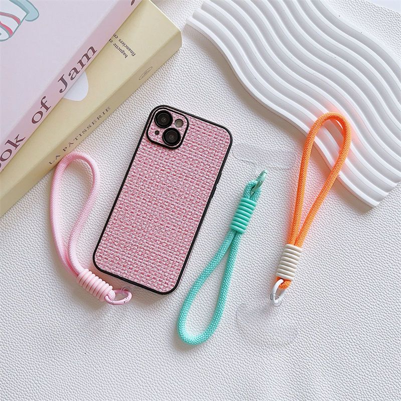 Cordão Correias Curta Nylon Combinação Cores pra Capinha Celular Chaveiro Anti-Queda Alta Qualidade