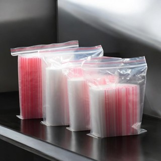 Saco Zip Hermético C/ 100 Unidades - Abre Fecha Alimentos Livre BPA Free em Oferta na Shopee