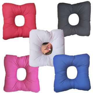 Almofada travesseiro para orelhas em Oferta na Shopee