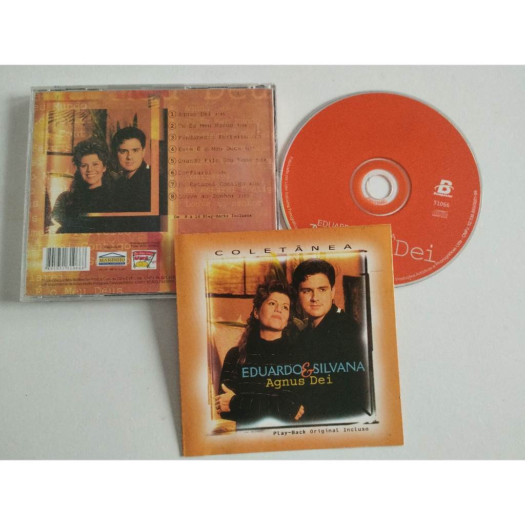 Cd - Eduardo & Silvana - Agnus Dei Coletânea
