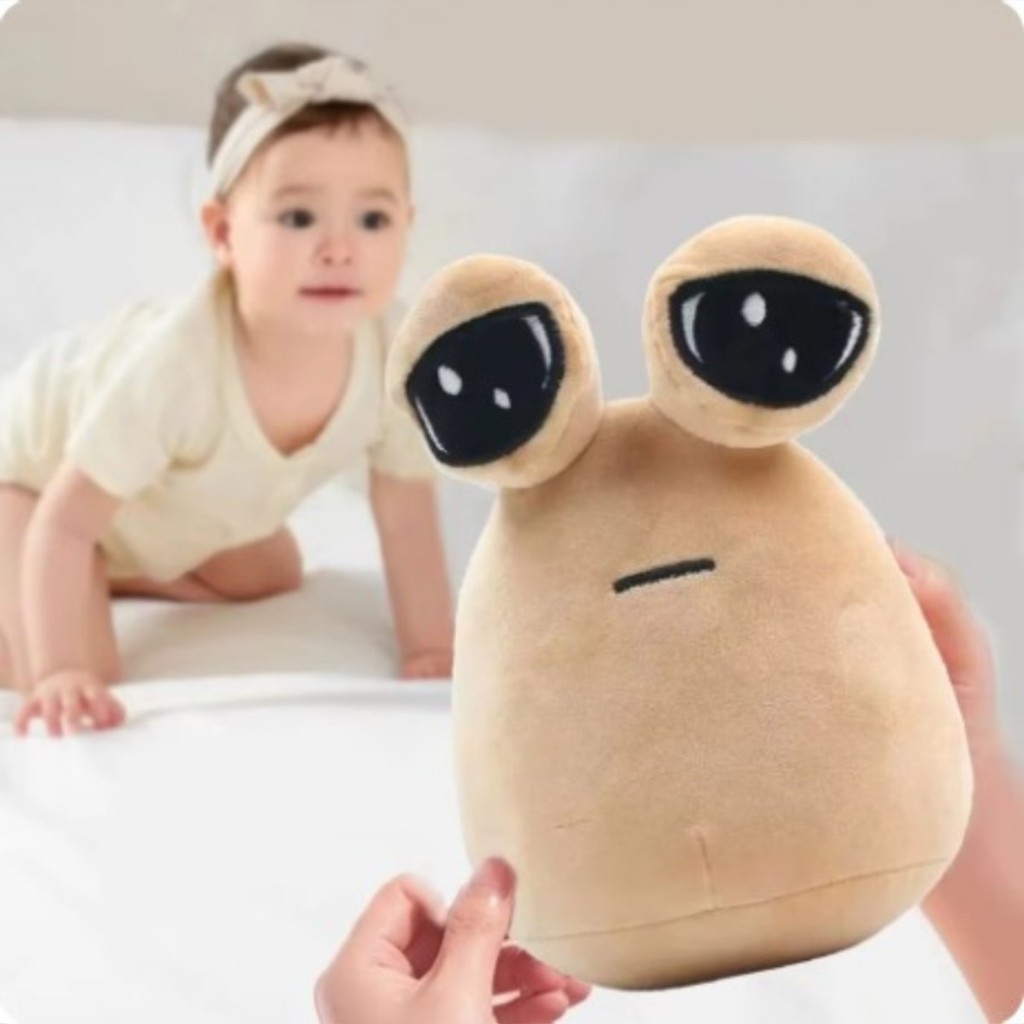 Boneco Pou De Pelucia Brinquedo Infantil Antialérgico Macio Alien Brinquedo Furdiburb Pet Alienígena Pet