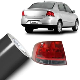 Película Farol Lanterna Carro Moto Barcos Cristal Color Fumê Autoadesiva