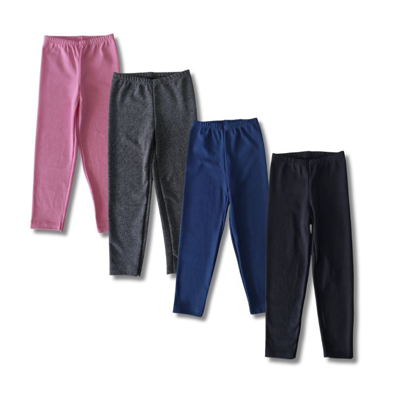 Kit 03 Calça Legging Infantil Menina SORTIDA Tamanho 1 ao 10 anos
