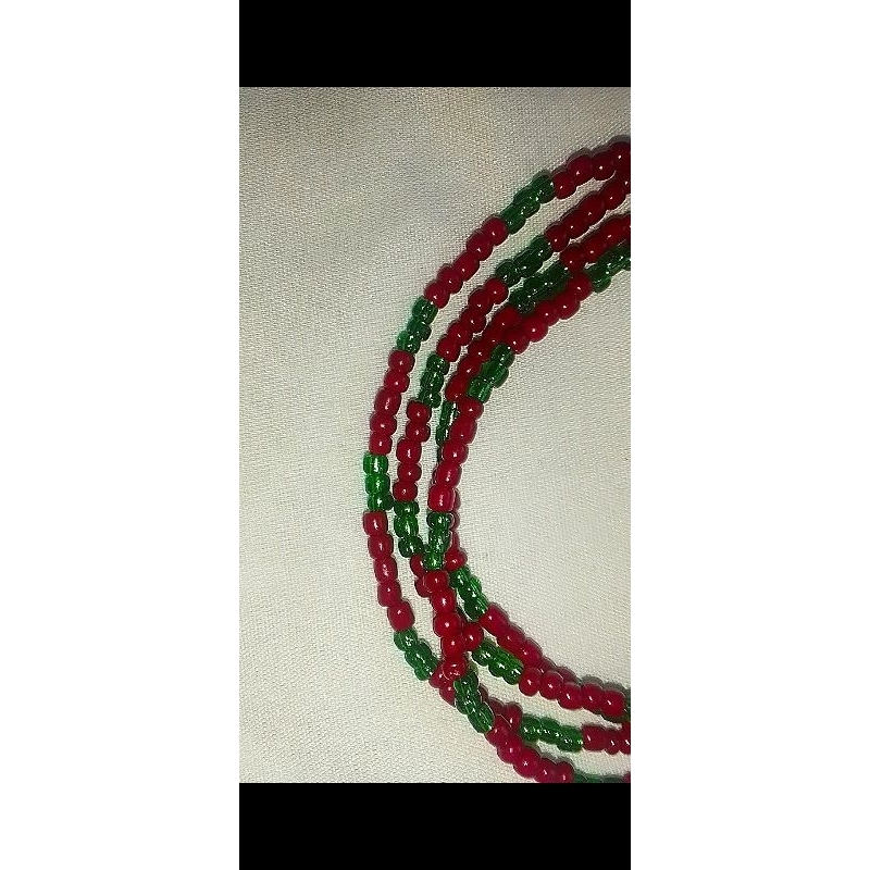 Colar/Guia de Caboclo com enfeite de arco e flecha