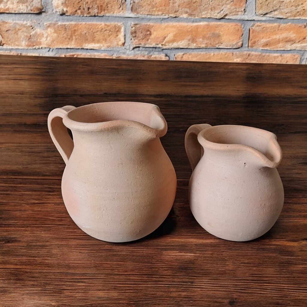 Par de Jarrinhas em Cerâmica Barro vermelho para jardins e suculentas em Oferta na Shopee