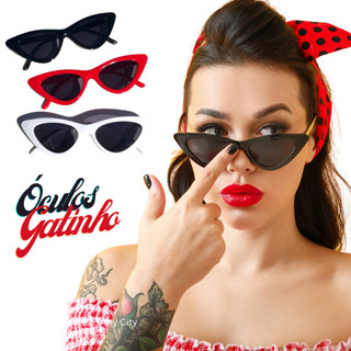 Óculos Gatinho Feminino óculos anos 60 70 80 óculos gatinho pinapi pinup olho de gato