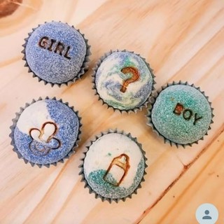 Kit 5 Carimbo Brigadeiro Chá Revelação em Oferta na Shopee