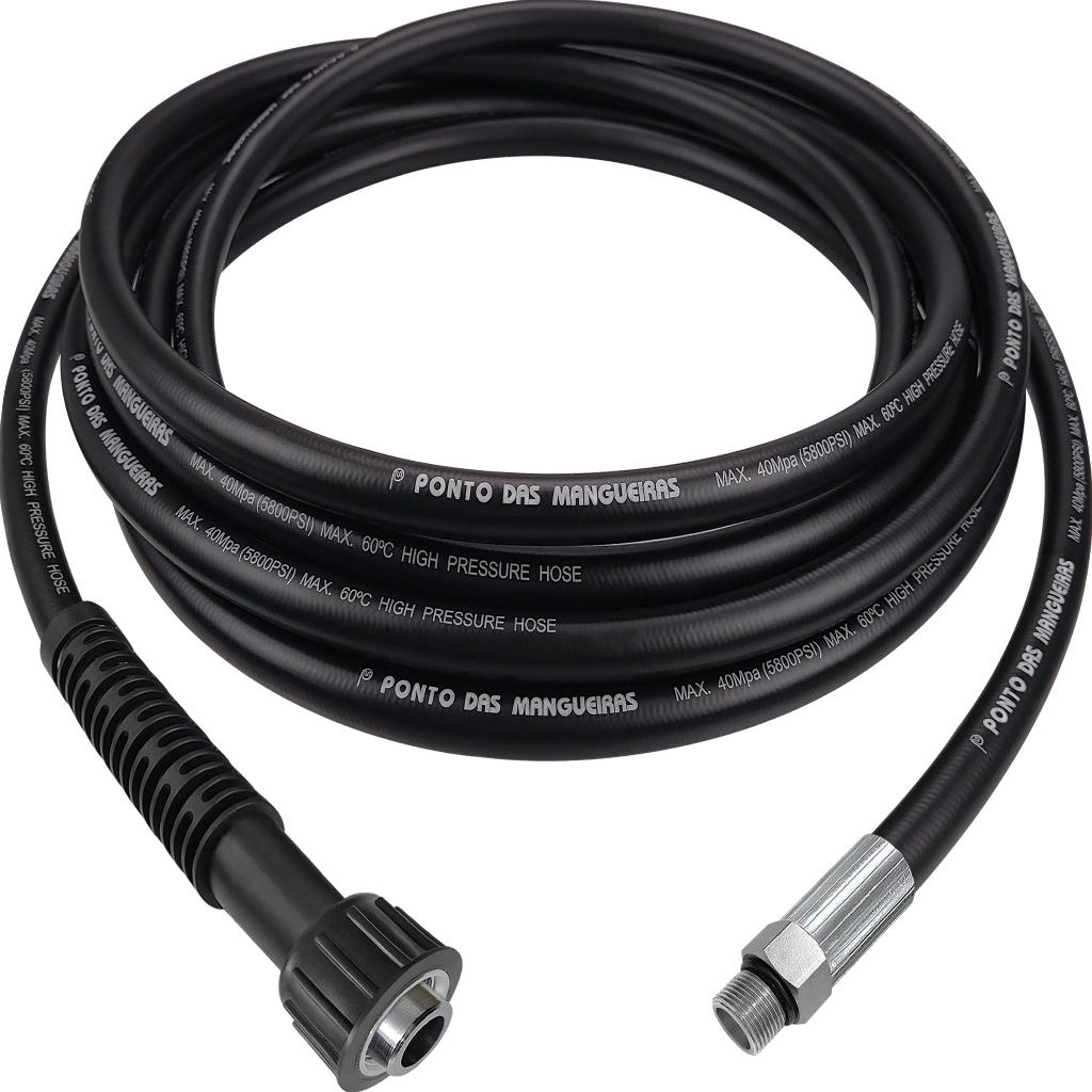 Mangueira Trama Nylon Lavadora de Alta Pressão Lava Jato Electrolux Aqua Mini