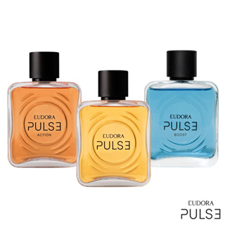 Pulse Colônia Eudora 100ml: Tradicional, Boost, Power ou Action (Perfume Masculino Original) em Oferta na Shopee
