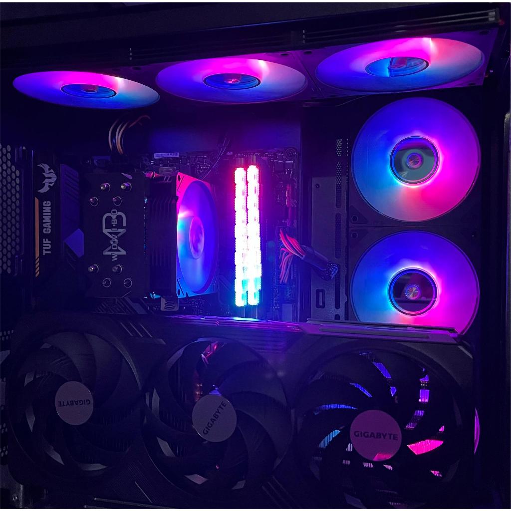 Wovibo Cpu Cooler Ventilador Argb Rgb Intel 1155 115x 1200 1700 2011 X79 X99 Amd Am4 Am5 Radiador — imagem 2 de 2