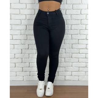 calça jeans feminina preta com Lycra empina bumbum e valoriza o corpo de alta qualidade