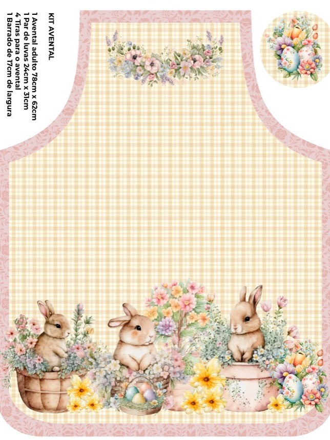 Avental Xadrez Feminino: Onde Comprar | BuscaProdutos