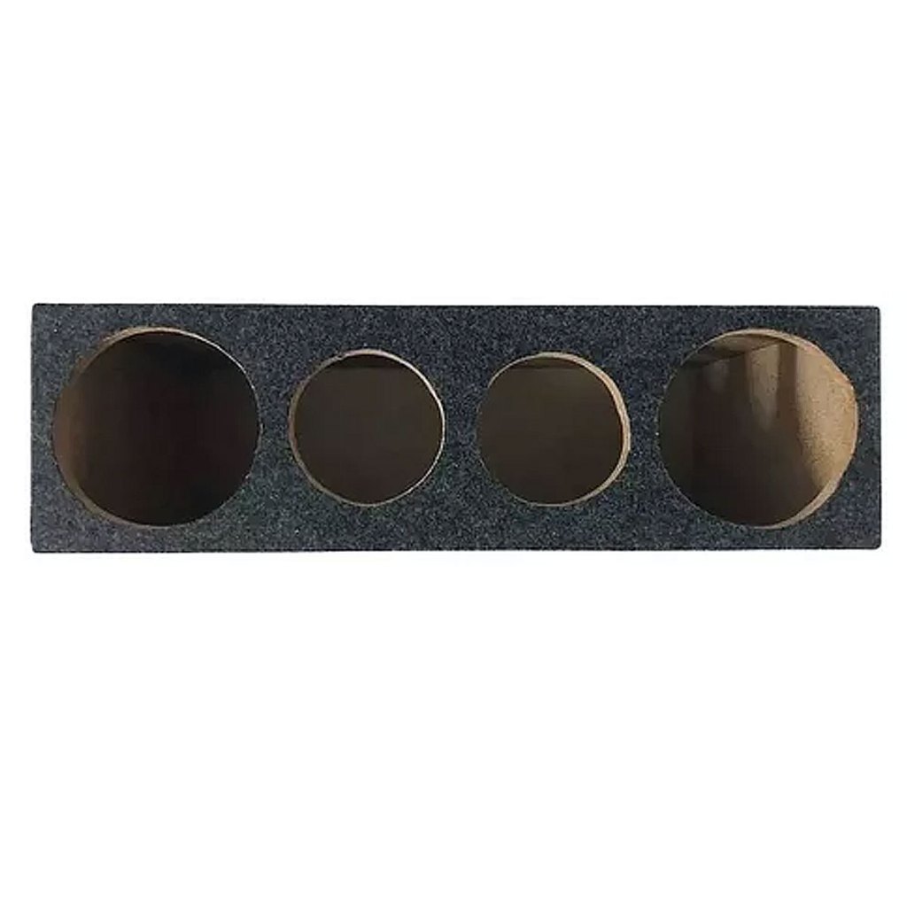 Caixa Corneteira Em Mdf Curta Régua 2x2 2 Cornetas 2 Tweeter