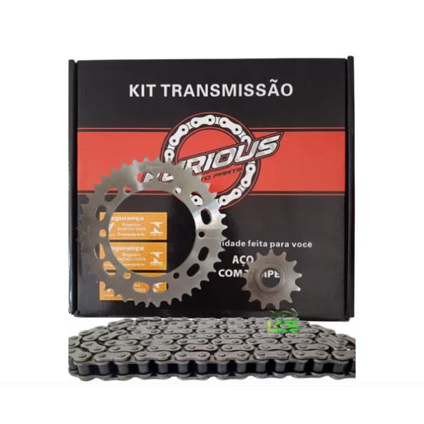 Kit transmissão relação Yamaha XT 250/ Tenere 250 - Furious