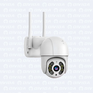 Câmera de Segurança Externa 360° iCsee com Visão Noturna e Áudio Bidirecional em Oferta na Shopee