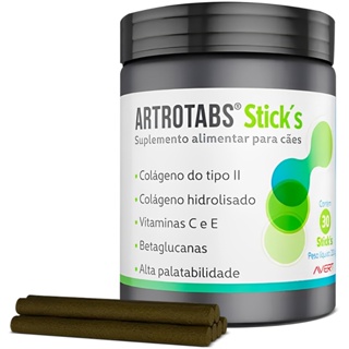 Artrotabs Avert 30 Sticks 210g Suplemento Para Cachorro em Oferta na Shopee