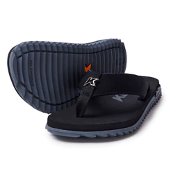 Sandália Chinelo Kenner Kivah DLK Preto Com Cinza Original