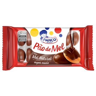 Pão De Mel Cobertura de Chocolate 200g Panco em Oferta na Shopee