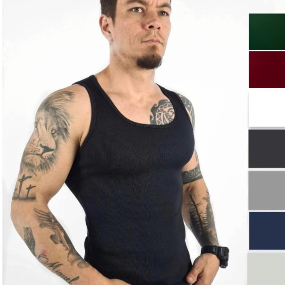 Regata Masculina Gola Quadrada Modelo Americano Hip hop GTA