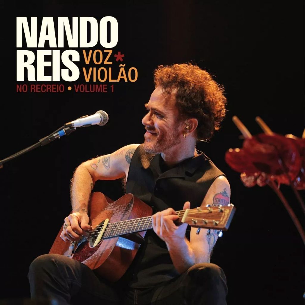 Cd Nando Reis Voz E Violão No Recreio Vol. 1 Novo Lacrado