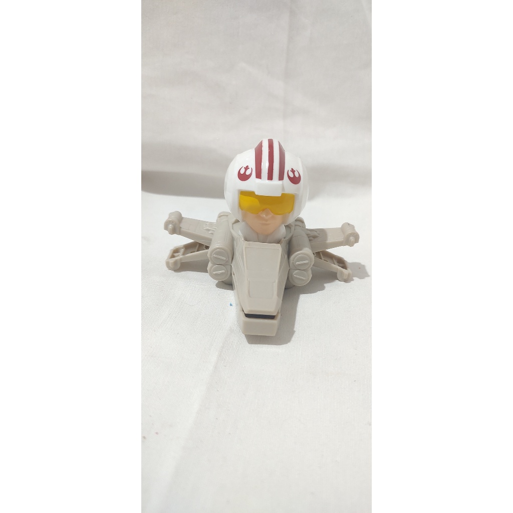 Boneco Luke Skywalker na nave Star Wars - Mc Donald's 10cm