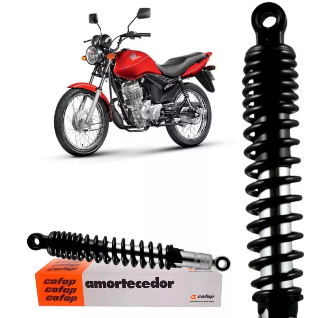 Par Amortecedor Traseiro Cofap Original Cg Titan Fan Ks 125 2000 a 2012 em Oferta na Shopee
