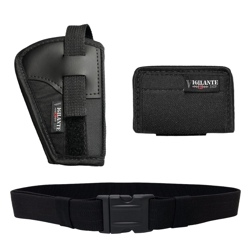 KIT PREMIUM VGS, COLDRE 38/6T, BALEIRO 6T, CINTURÃO em Oferta na Shopee