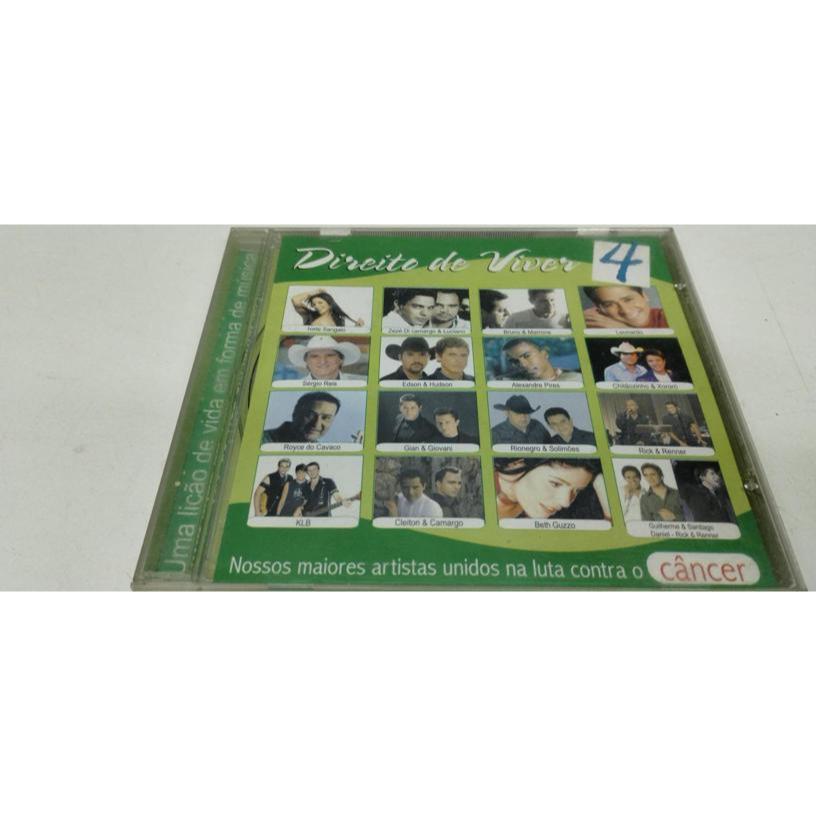 Cd Direito De Viver Vol 4 Chitãozinho E Xororó Leonardo (Usado)