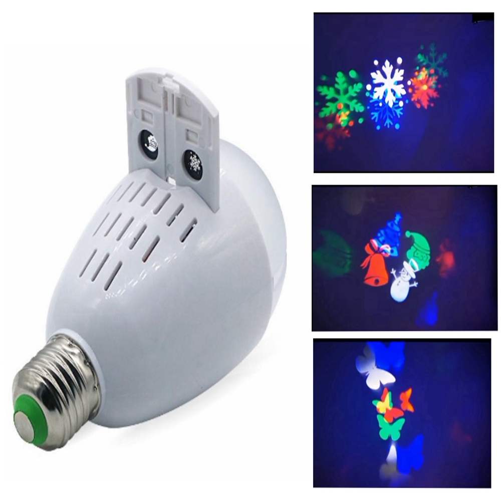 Com 8 Cartões Projeção festa Girando Lâmpada Projetor de Ambiente Dinâmico Tb-0580 em Oferta na Shopee