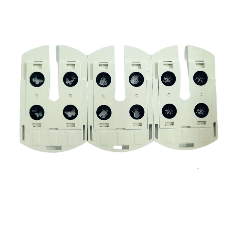 Projeção Girando Stage Lâmpada Plugin 3 Card Natal Tb-0580 - detalhe