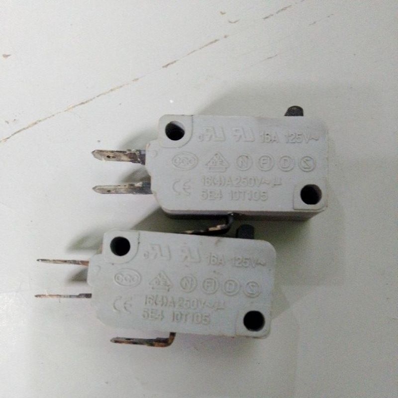 2 micro Chaves switch para micro-ondas, 3 pinos KW3A