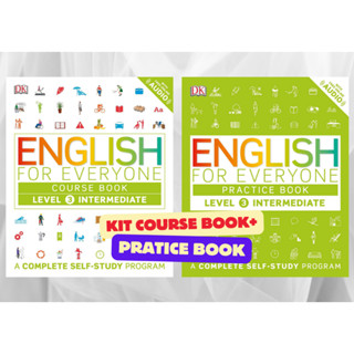ENGLISH FOR EVERYONE LEVEL 3 BEGINNER COURSE BOOK e PRACTICE BOOK em Oferta na Shopee