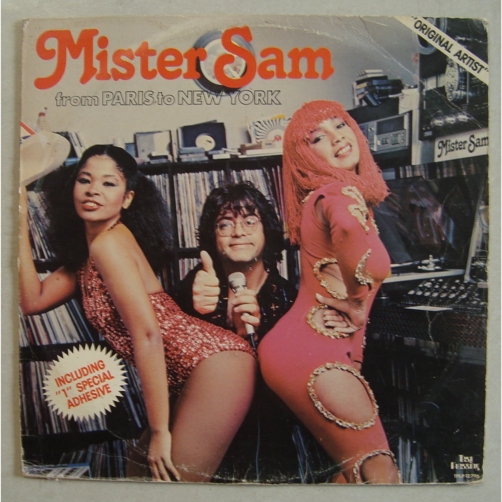 Lp Mister Sam 1982 Volume 6, Disco De Vinil Colorido Branco