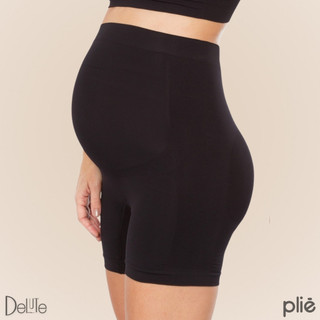 Bermuda Sem Costura Alta Plie Maternity Super Confortavel Para Gravida Gestante em Oferta na Shopee
