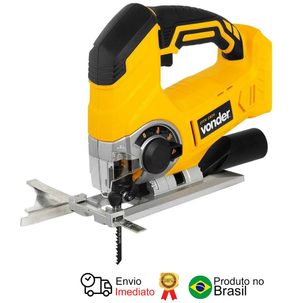 Serra Tico-Tico 18V Sem Bateria Ittv 1824 Vonder em Oferta na Shopee