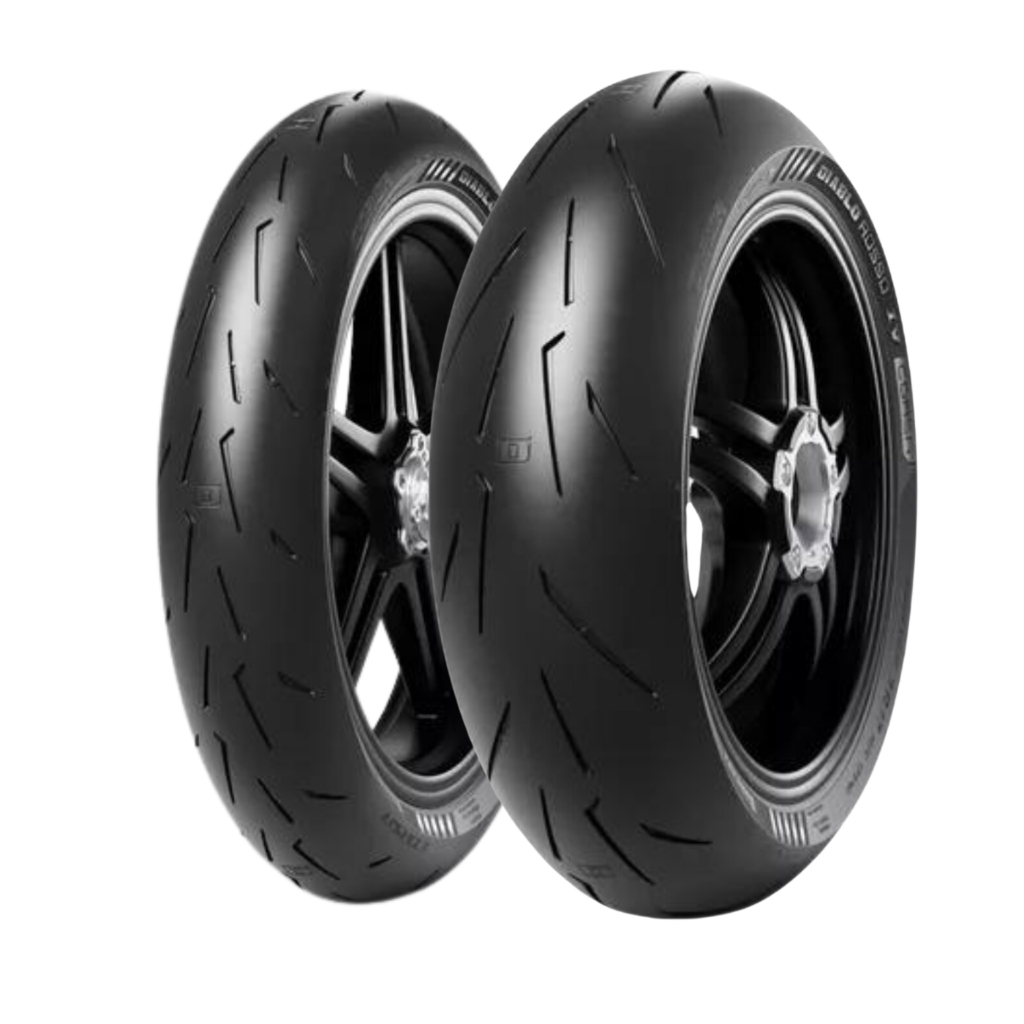 Par Pneu 120 70 17 + 180 60 17 Diablo Rosso Corsa 4 Pirelli