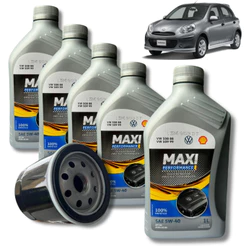 KIT TROCA DE ÓLEO 5W40 MAXI PERFORMANCE + FILTRO (MARCH 1.0 16V 2011>2014)