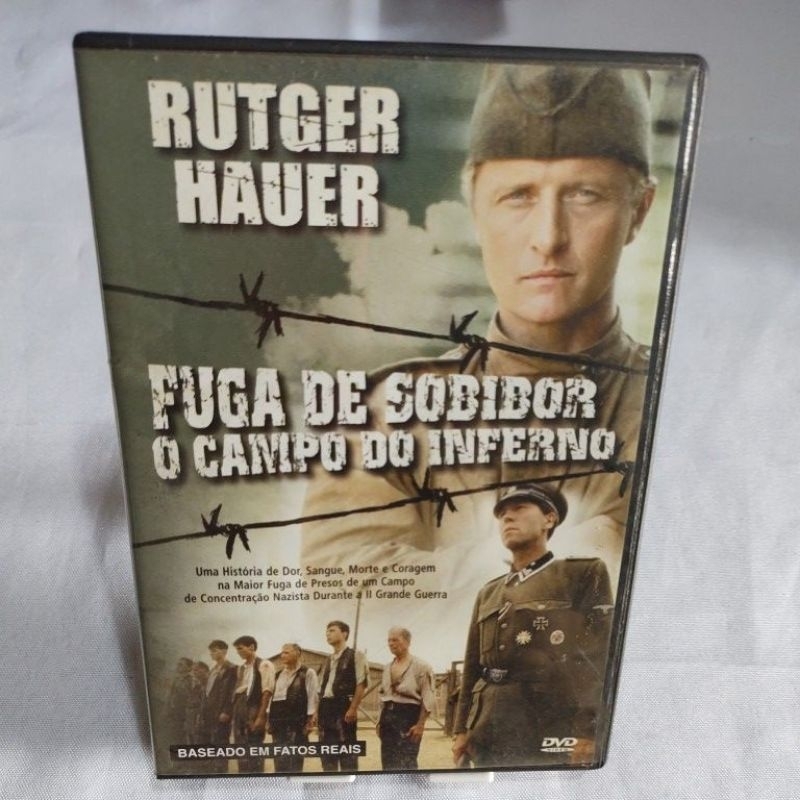 DVD FILME FUGA DE SOBIBOR O CAMPO DO INFERNO USADO DUBLADO ORIGINAL 50