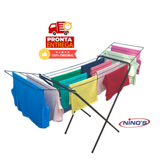 VARAL DE CHÃO COM ABAS LEVE PRÁTICO PORTÁTIL NINOS em Oferta na Shopee