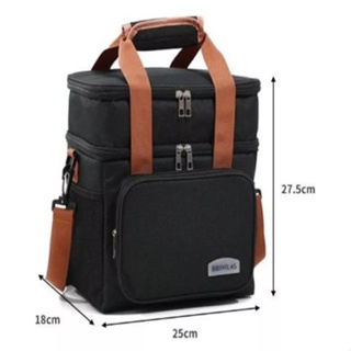 Bolsa Termica Transversal Alça De Ombro Academia Trabalho em Oferta na Shopee