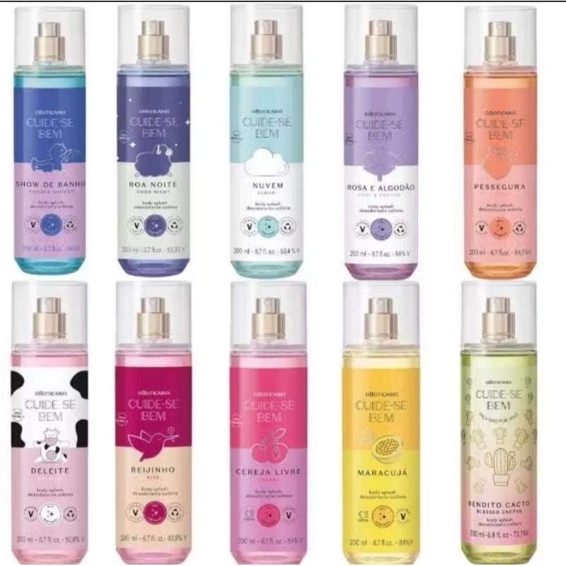 Body splash Desodorante Corporal  de Cuide-se bem de O Boticário em Oferta na Shopee