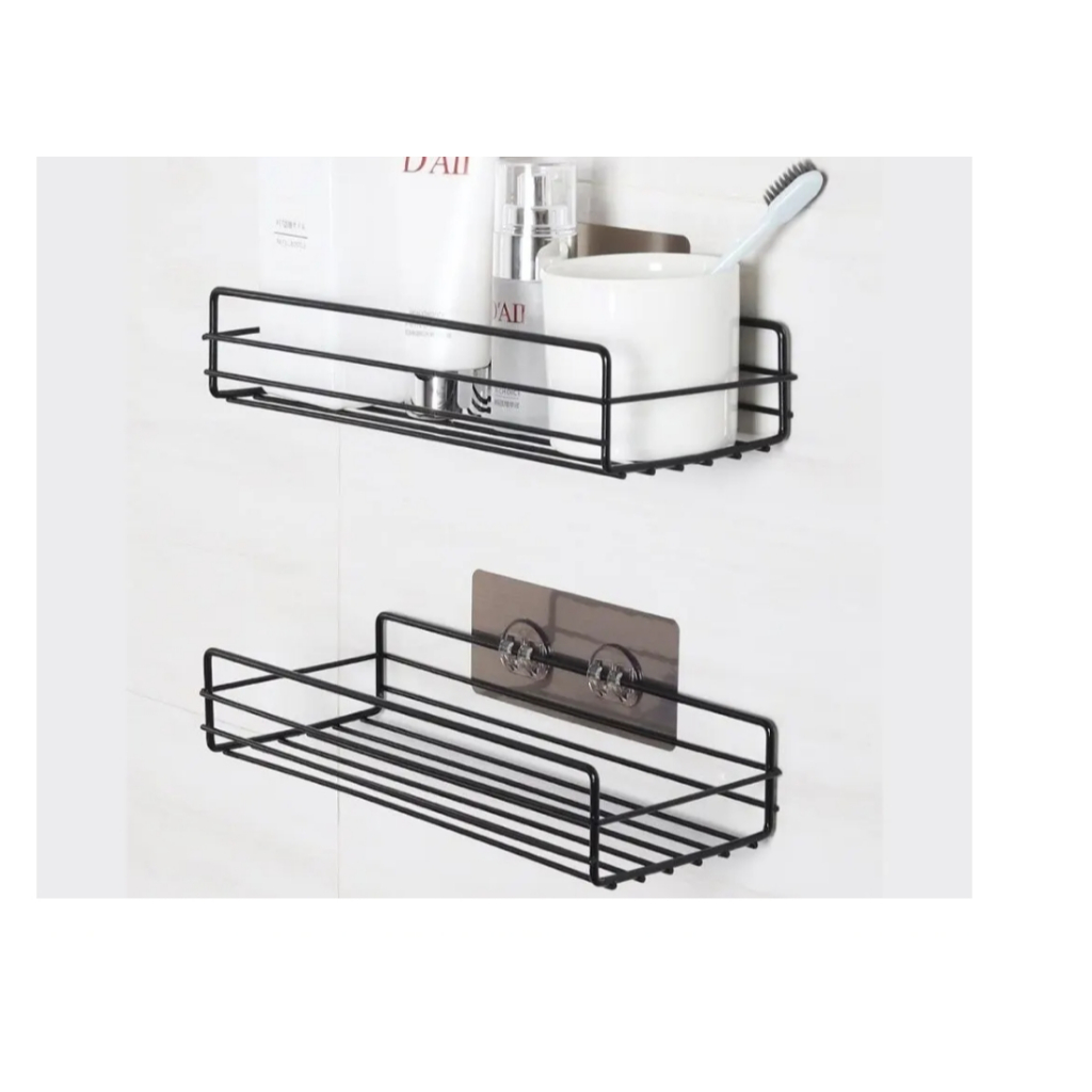PRATILEIRAS 2/3 UNI. PARA BANHEIRO/LAVANDERIA/COZINHA ADESIVA