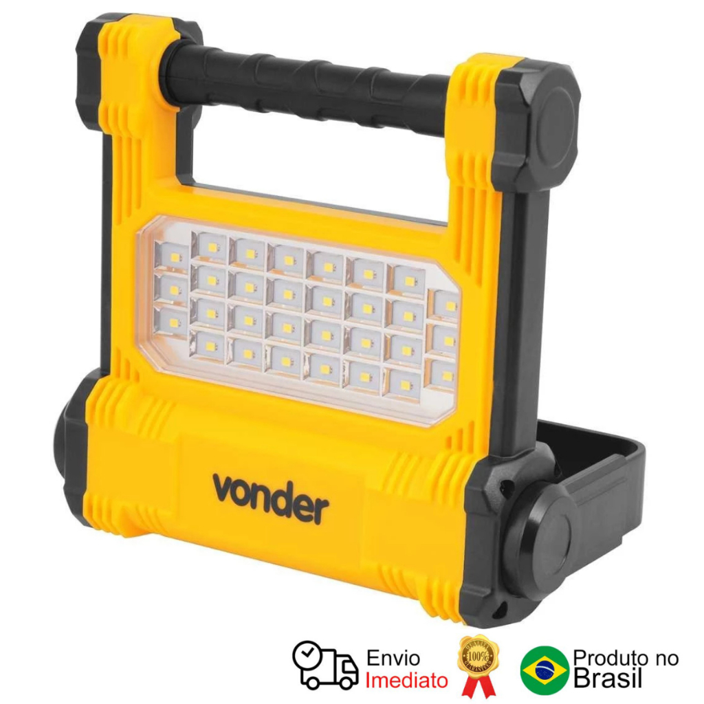 Refletor Holofote Led 6500k 10w Bivolt Rrv010 Vonder em Oferta na Shopee