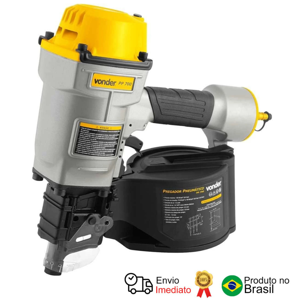 Pregador Pneumático Pp 700 Vonder em Oferta na Shopee