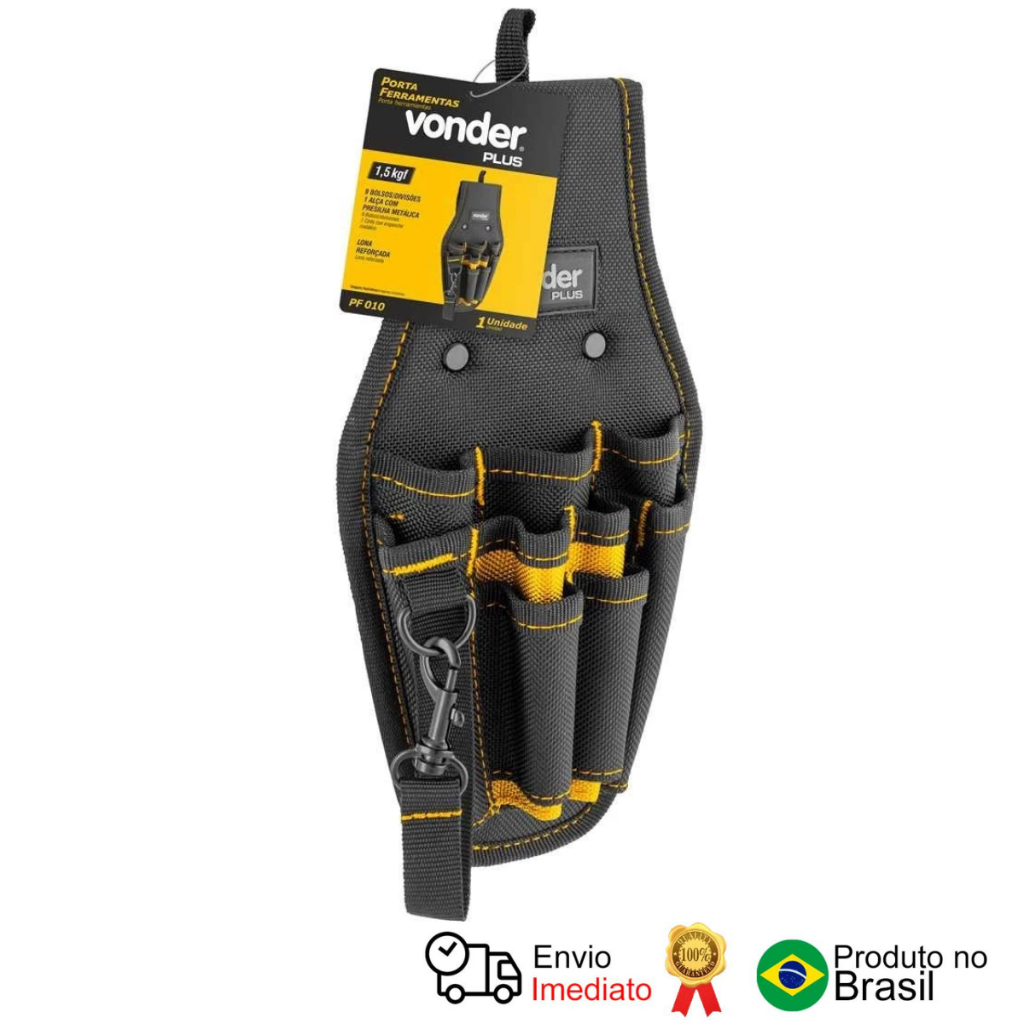 Porta Ferramentas Para Cinto Pf 010 Vonder Plus em Oferta na Shopee