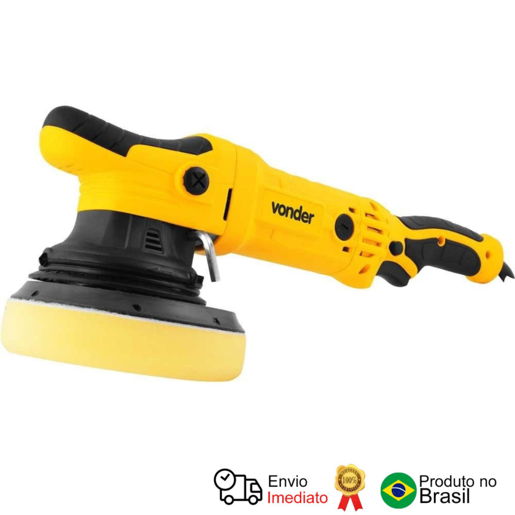 Politriz Roto-Orbital 6' 900W 127V Prv 906 Vonder em Oferta na Shopee