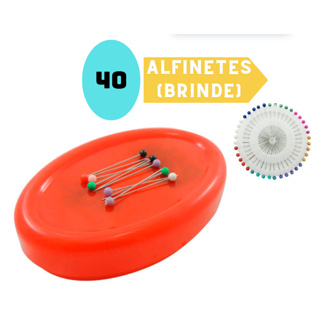 Alfineteiro Porta Alfinete Magnético + 40 Alfinetes em Oferta na Shopee