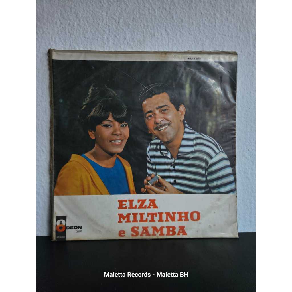 LP Elza e Miltinho - Elza, Miltinho e Samba