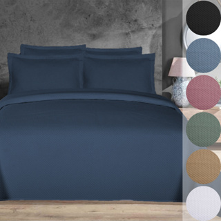 Kit Colcha Cobre Leito Queen Lisa 2,40x2,60 3 Peças Elegance Habitat em Oferta na Shopee